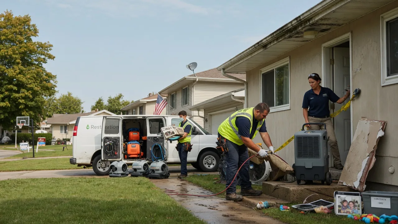 Water Damage Restoration in De Tour Village, MI near me